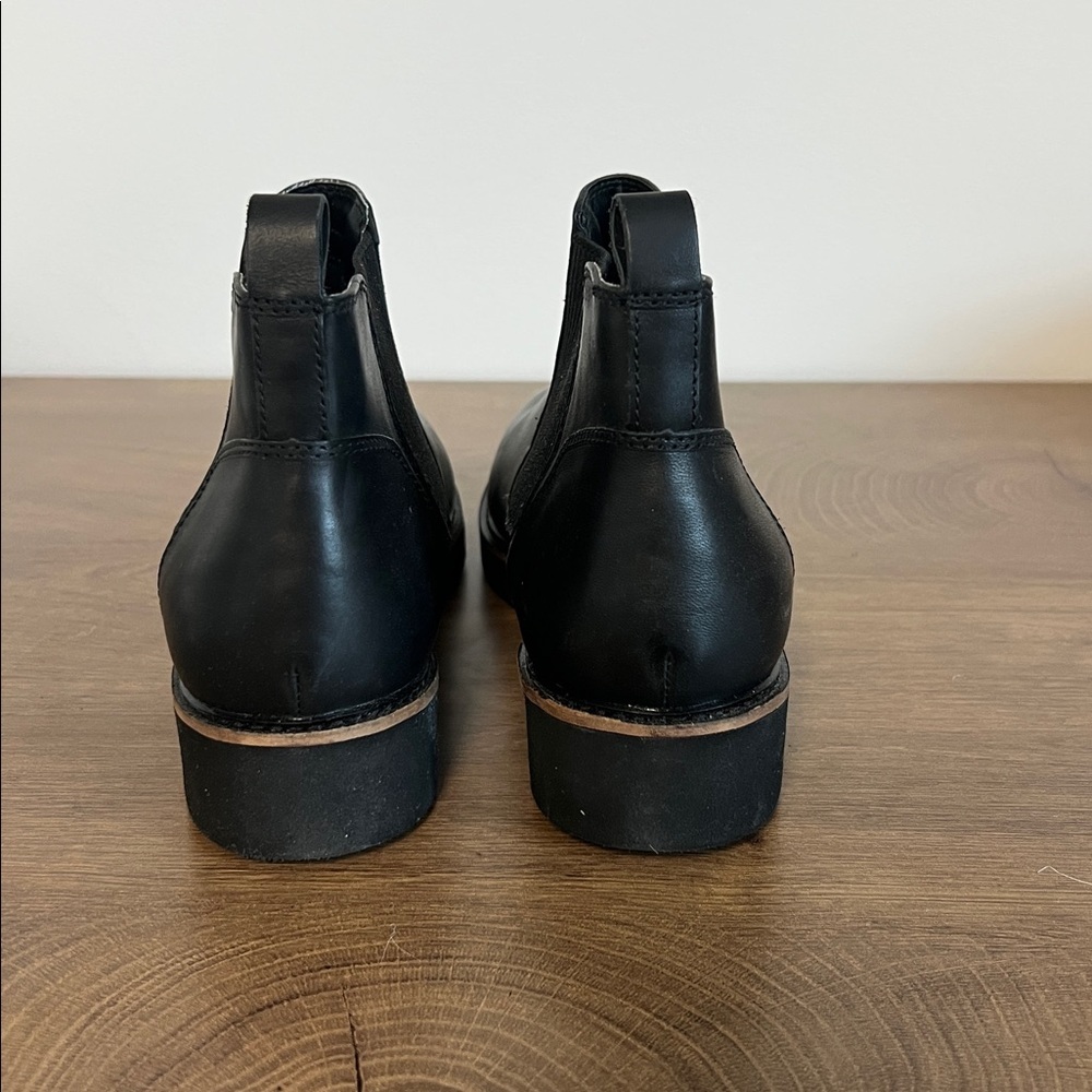 Softwalk Wildwood Black Leather Chelsea Boot Size 9 Narrow View 5